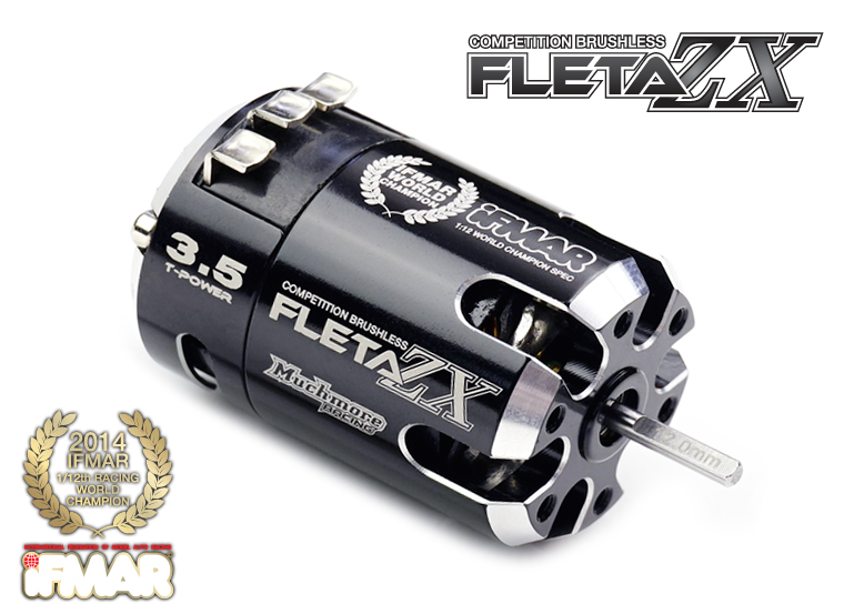 MR-FZX035WC1 FLETA ZX 3.5T 1:12 World Champion Spec Brushless Motor By Muchmore Racing Co., Ltd.