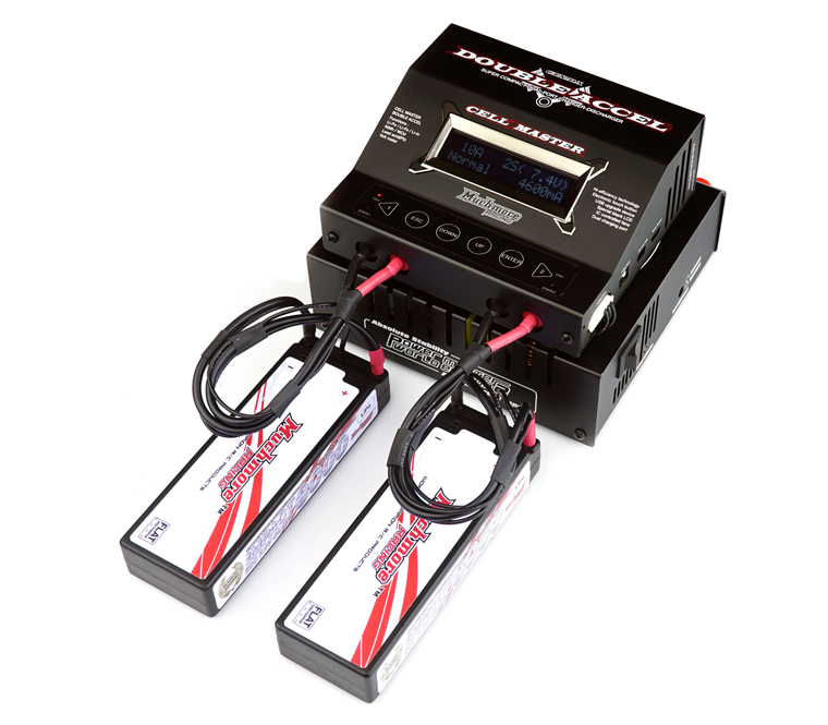MM-CTXDAK Cell Master Double Accel Charger Black-Muchmore Racing 