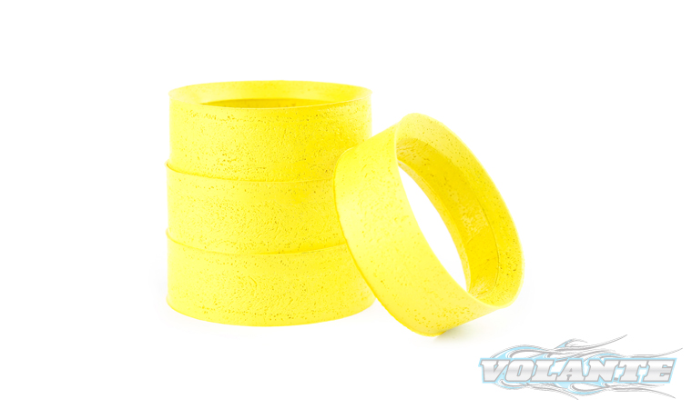 VL-MIS Volante Mold Tire Inserts Soft(Yellow) 4pcs by VOLANTE