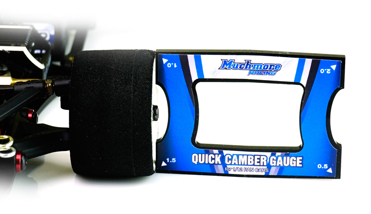 MR-CGS4 Quick Camber Gauge 0.5 to 2.0 Angle 0.5step for 1/12 Pancar