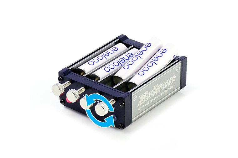 MR-3ADC AAA Battery Auto Cut Individual Discharger