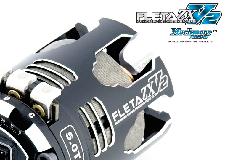 Muchmore MR-V2ZX095 FLETA ZX V2 ブラシレスモーター【9.5T】 [MR ...