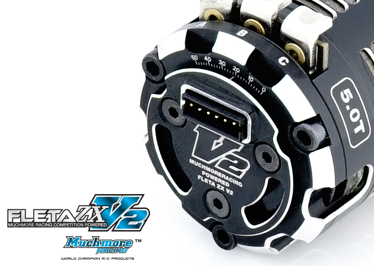 Muchmore MR-V2ZX095 FLETA ZX V2 ブラシレスモーター【9.5T】 [MR ...