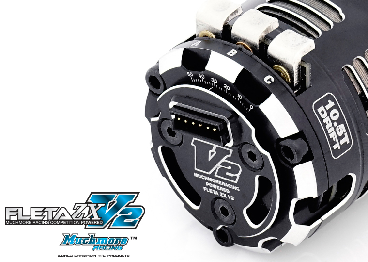MR-V2ZX105D FLETA ZX V2 10.5T DRIFT Brushless Motor FLETA ZX V2 10.5T ドリフト ブラシレスモーター