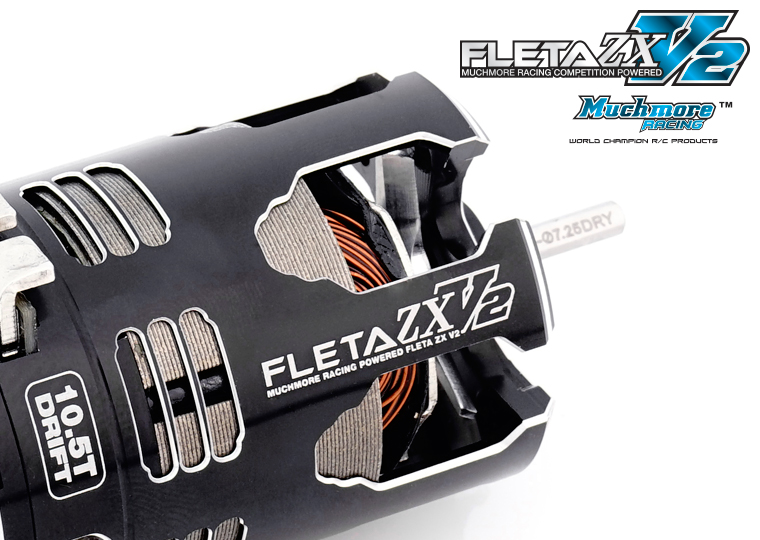 MR-V2ZX105D FLETA ZX V2 10.5T DRIFT Brushless Motor FLETA ZX V2 10.5T ドリフト ブラシレスモーター