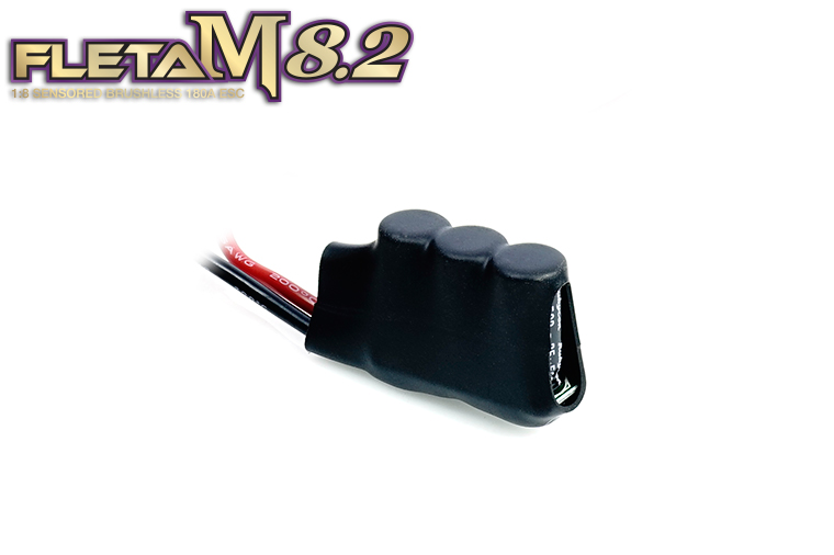 ME-FLM82 FLETA M8.2 Competition 1/8th Scale Brushless ESC 180A Black  FLETA M8.2 ګƫ 1/8 ֫髷쫹ESC 180A ֫ë様 