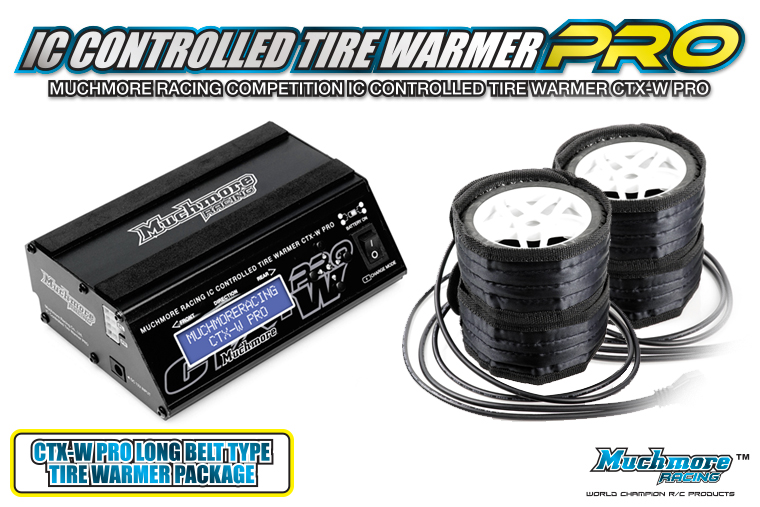 Muchmore IC Controlled Tire Warmer Pro Long Belt Type for 1/10 Off-Road