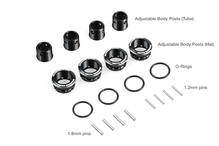 MR-PBHA Perfect Body Height Adjuster door MuchmoreRacing Co., Ltd.