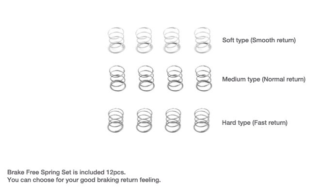 MR-BFSS Brake Free Spring Set 12pcs