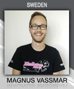 Magnus Vassmar (Sweden) Muchmore Racing Driver