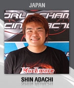 SHIN ADACHI (JAPAN) Muchmore Racing Driver