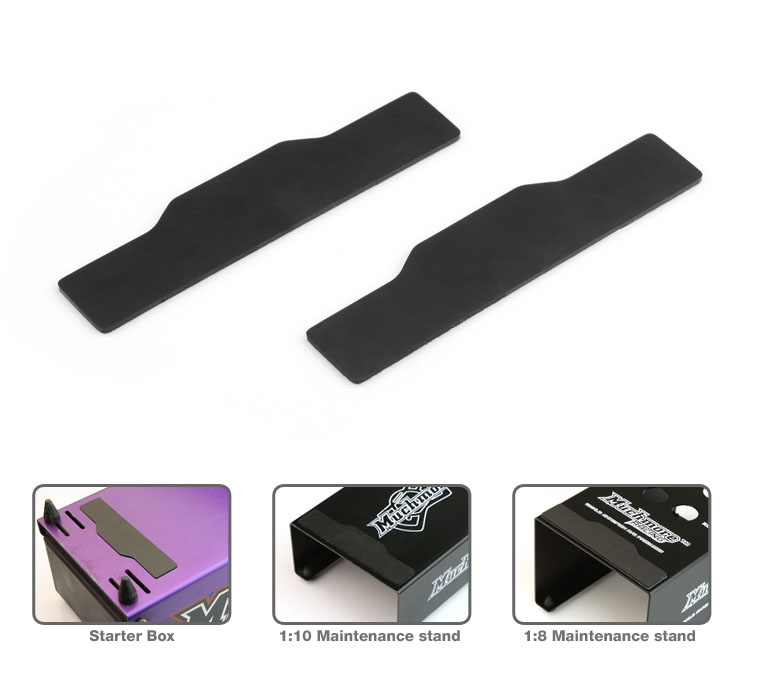 Maintenance stand & Starter Box Rubber Pad
by Muchmore Racing